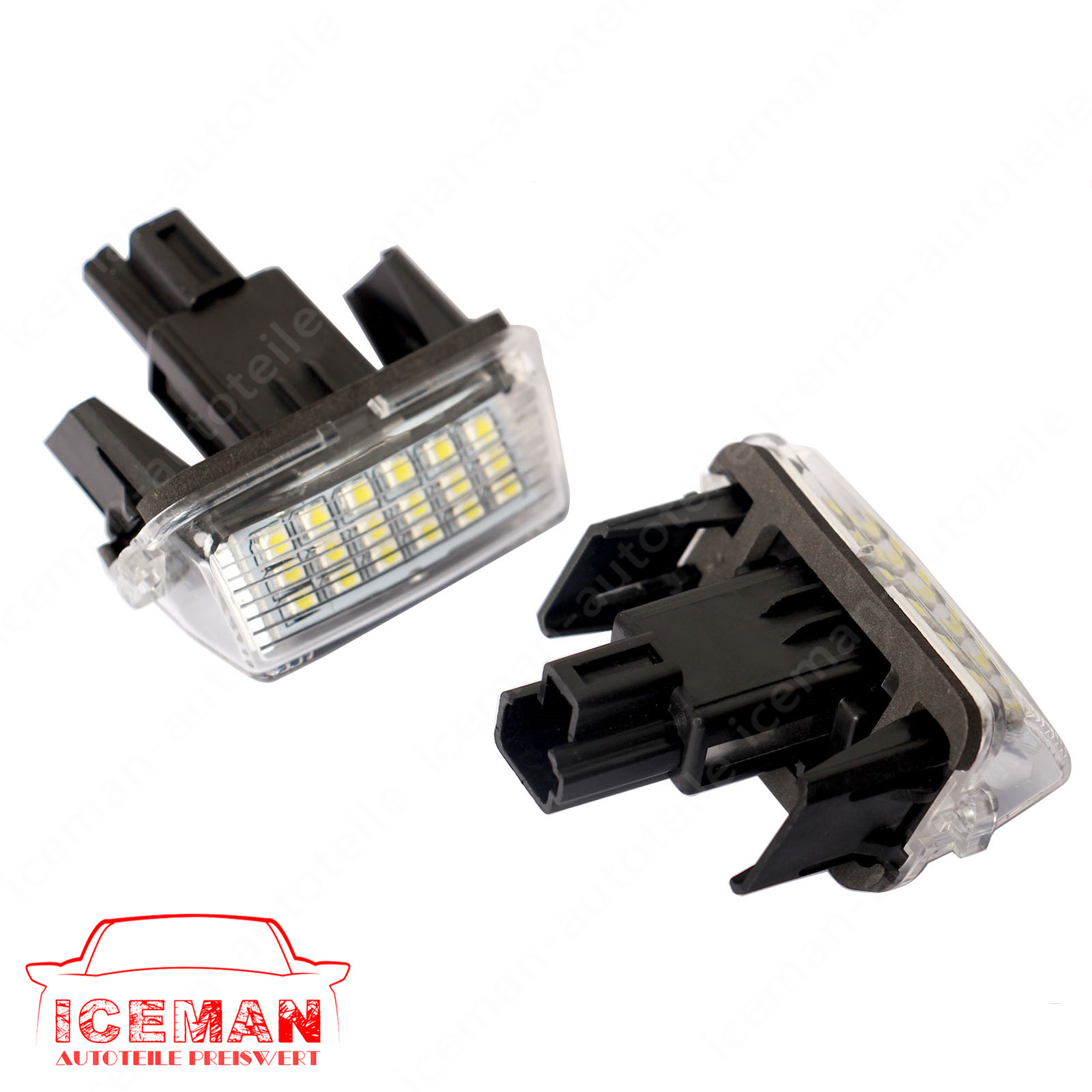 2x LED KENNZEICHENBELEUCHTUNG KENNZEICHENLEUCHTE TOYOTA VERSO R2 AB FACELIFT